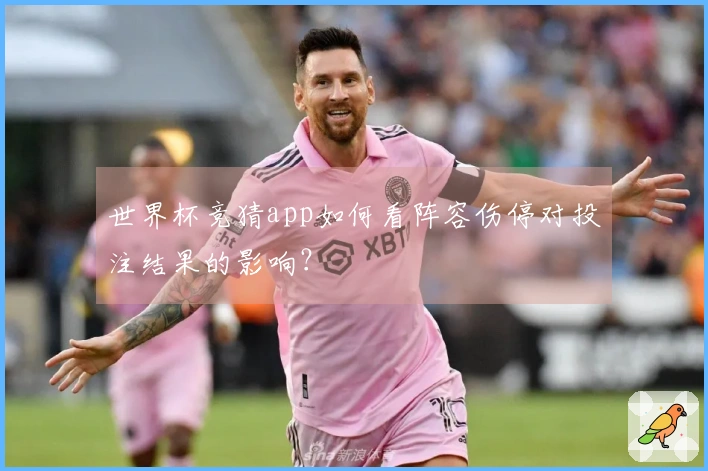 世界杯竞猜app如何看阵容伤停对投注结果的影响？