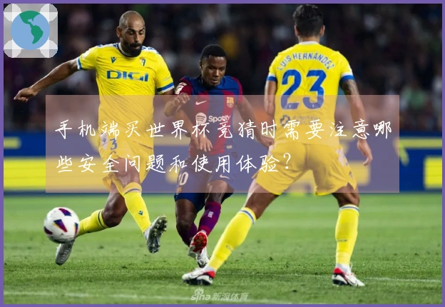 手机端买世界杯竞猜时需要注意哪些安全问题和使用体验？